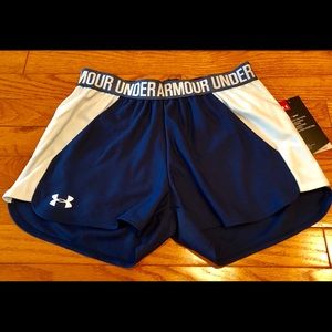 Under Armour Play Up 2.0 Shorts Blue/White